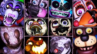 FNAF Help Wanted 2  Main Levels Jumpscares [upl. by Lamson]