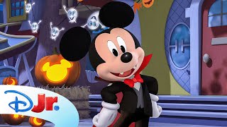 Mickey Mouse Halloween Matching Game 🎃 Compilation  disneyjr [upl. by Nnawtna163]