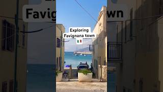 Beautiful Favignana town explore travel holiday 2024 cambodian italian italy favignana [upl. by Cyrie]