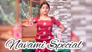 Navami Special  YouTube short Video  Dance by Sreeganga nk Bhairavi shatakam [upl. by Almira]