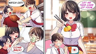 Manga Dub I saved my crushs younger brother from a car accident and RomCom [upl. by Bliss854]