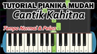 Not Pianika Cantik Kahitna Chord [upl. by Nonnah472]