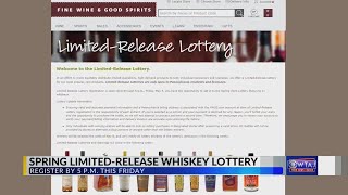 Rare whiskey lottery open through Pennsylvania Liquor Control Board [upl. by Trudi]