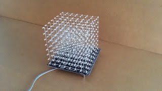 jolliCube  8x8x8 LED Cube Assembly Part 1 [upl. by Relyat]