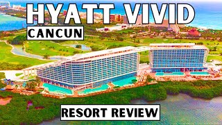 NEW CANCUN RESORT Hyatt Vivid Grand Island Resort [upl. by Bartlett]