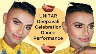 UNITAR Indian Society UIS DEEPAVALI 2024 TALENT ROUND DANCE PERFORMANCE BY RAYMOND RAJ  271124 [upl. by Haletta]