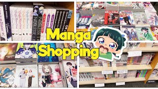 Manga Shopping Been awhile  So exciting to see the Manga physically [upl. by Lamrej]