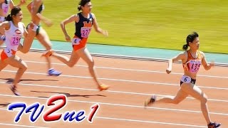 W400m 決勝女子1部 関東インカレ陸上2014517 [upl. by Moorish]