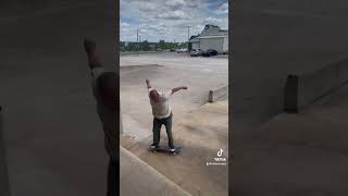 the streets in Fredericksburg Texas skateboarding SkatePark Skate SkateLife skateboarders [upl. by Amlas]