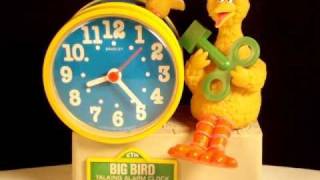 Big Bird Talking Alarm Clockwmv [upl. by Lavicrep]