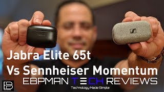 Sennheiser Momentum True Wireless Vs Jabra Elite65T  Detail Comparison [upl. by Eilagam]