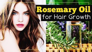 Rosemary Oil for Hair Growth How to Use It [upl. by Assirialc]