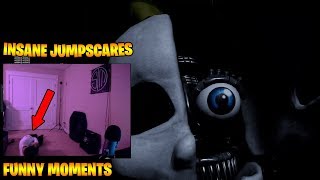 HAMLINZ Plays VR HORRORSCARY GAME  INSANE FUNNY MOMENTS  KEKW [upl. by Norha395]