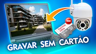 Como Gravar Câmera ICSEE Sem Cartão de Memória no Computador ou Notebook [upl. by Aicilegna526]