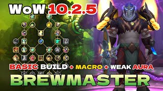 EASY MODE Brewmaster Monk Guide for WoW 1025 Updated [upl. by Yenobe]