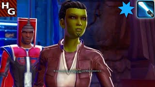 SWTOR Jedi Knight LS Male ► Ch1 Alderaan 03 Spy Hunter [upl. by Shuler714]