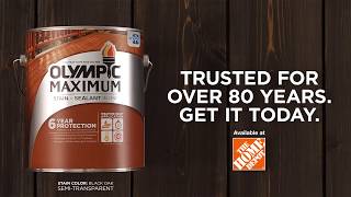 Olympic® Maximum® Stain  Sealant in One [upl. by Ynoffit794]