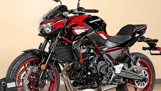 2024 Kawasaki Z650 Meet the Power Style amp Precision  Candy Persimmon Red Color Scheme [upl. by Aliac35]