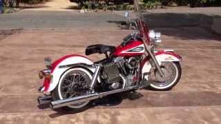 1970 Harley Davidson FLH Running [upl. by Sieber]