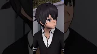 SENPAI meets AMAI ODAYAKA part1 shorts yanderesimulator [upl. by Greenburg]