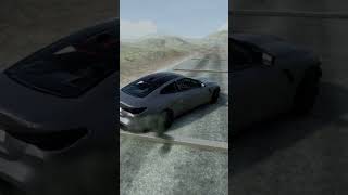 Cars vs Speed Bumps🚗beamngcrashes beamngdrive shorts [upl. by Edison]