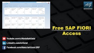 SAP FIORI Get Your Own Free Access [upl. by Sabec]