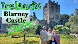 BLARNEY CASTLE in IRELAND Kissing the Blarney Stone and Irish Folk Lore [upl. by Cherilyn]