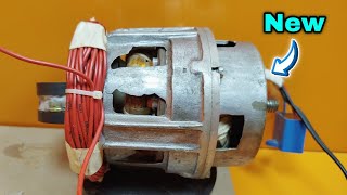 I turn bracket fan motor into 220v electric ⚡ generator [upl. by Adnauqaj817]