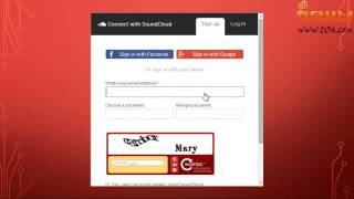 انشاء حساب على ساوند كلاود sound cloud خطوة بخطوة [upl. by Atile]