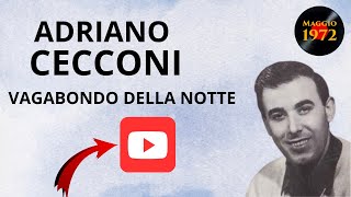 Adriano Cecconi canta Vagabondo della notte [upl. by Leksehc]