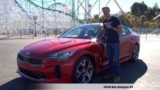 Review 2018 Kia Stinger GT [upl. by Aggri281]