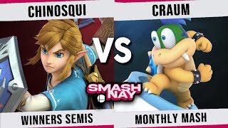 Montlhy Mash Junio 2024 Winners Semifinals  Chinosqui Link VS Craum Bowser Jr [upl. by Jorin]