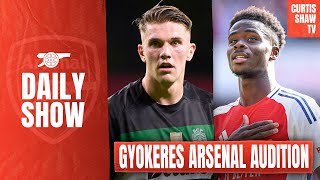 Gyokeres Arsenal Audition  Arsenal Brush Forest Aside  Nwaneri Is Ready To Be A Star [upl. by Dilks]