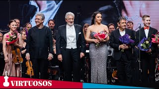 Plácido Domingo and the Virtuosos  Concert at MVM Dome  Budapest Hungary [upl. by Koh]