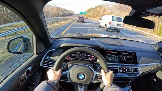 2023 BMW X5 M50i  POV Test Drive  060 [upl. by Pyle]