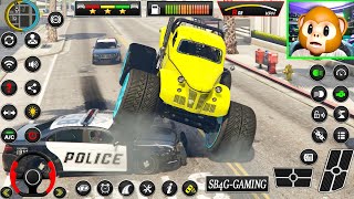 GTF5Super Offroad Jeep Vs Crashing V19  SB4G V1311  Monkey Gameplay [upl. by Cristiano]