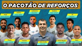 SANTOS FEZ 11 CONTRATAÇÕES PARA 2024 E PITUCA  VAMOS ANALSAR [upl. by Richardo482]