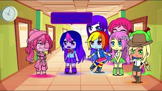 Yo en equestria Girls versión Gacha Episodio 5 [upl. by Aitnis]