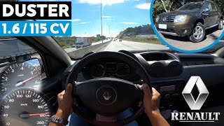 TESTE ACELERANDO RENAULT DUSTER 16 MANUAL  É BOA ANDA BEM VALE A PENA AVALIAÇÃO NA ESTRADA [upl. by Marala269]