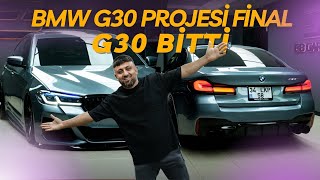 BMW G30 PROJESİ BİTTİ I YENİ JANTLAR amp EGZOZ YAPTIK I BÖLÜM 3 FİNAL [upl. by Ydospahr]