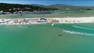 World Freestyle Kitesurfing Championships kicks off in France [upl. by Naihs]