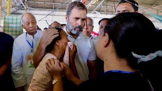 SHRI RAHUL GANDHI ARRIVED AT CHURACHANDPUR MANIPUR [upl. by Notsrik236]