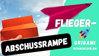 🚀 Easy Abschussrampe für dein Papierflugzeug [upl. by Aer]