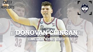 Donovan Clingan  𝟛𝟚  Connecticut Huskies Center [upl. by Ahsuoj]