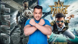 Jaat VS Sky Force Movies clash 2025 Sani Deol akshy Kumar Update [upl. by Eillime]