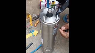 Oil Field Motor Pump Installation  submersiblepump  shortsfeed  waterpump [upl. by Conney]