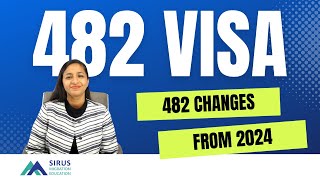 482 Visa changes from 2024 [upl. by Evets]