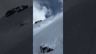 Ski Patrol Triggered Avalanches at Nevados de Chillán Chile Yesterday After A Big Snowfall 💥 [upl. by Ahsirtap493]