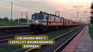 Lalaguda Wap7  12878 Ltt Bhubhneswar Express [upl. by Latrena]