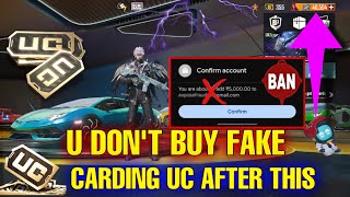 😱2024 Free Carding Uc Kaise Purchase Karen  Uc Carding Bgmi Full Method 🔥 [upl. by Assila]